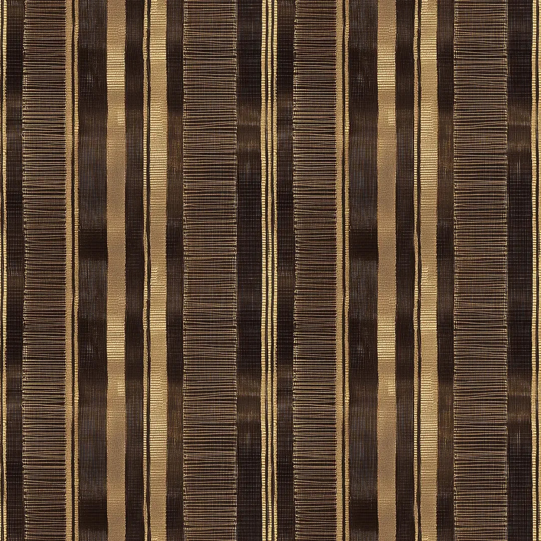 Midnight Bronze Woven Stripe - WallCreatives