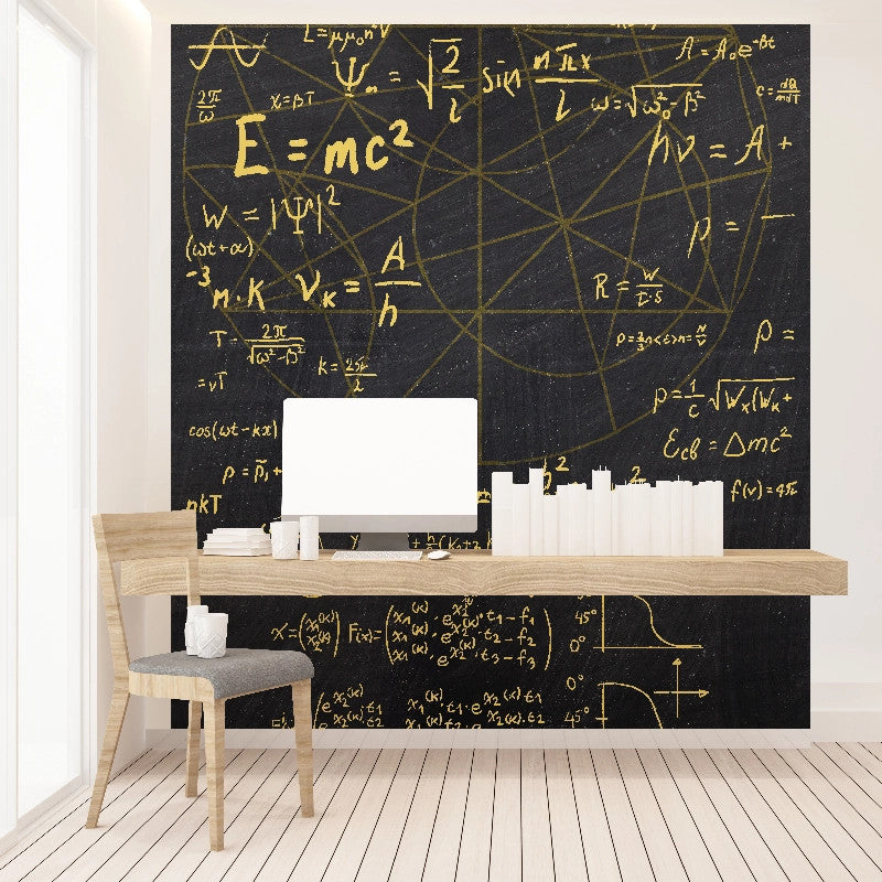 Infinite line gold Wallpaper Vladila