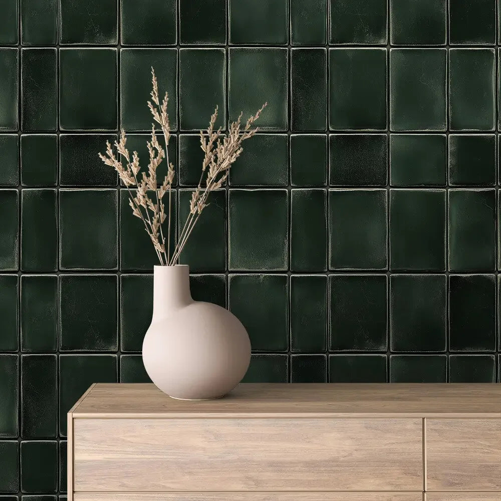 Deep Forest Artisan Tile - WallCreatives