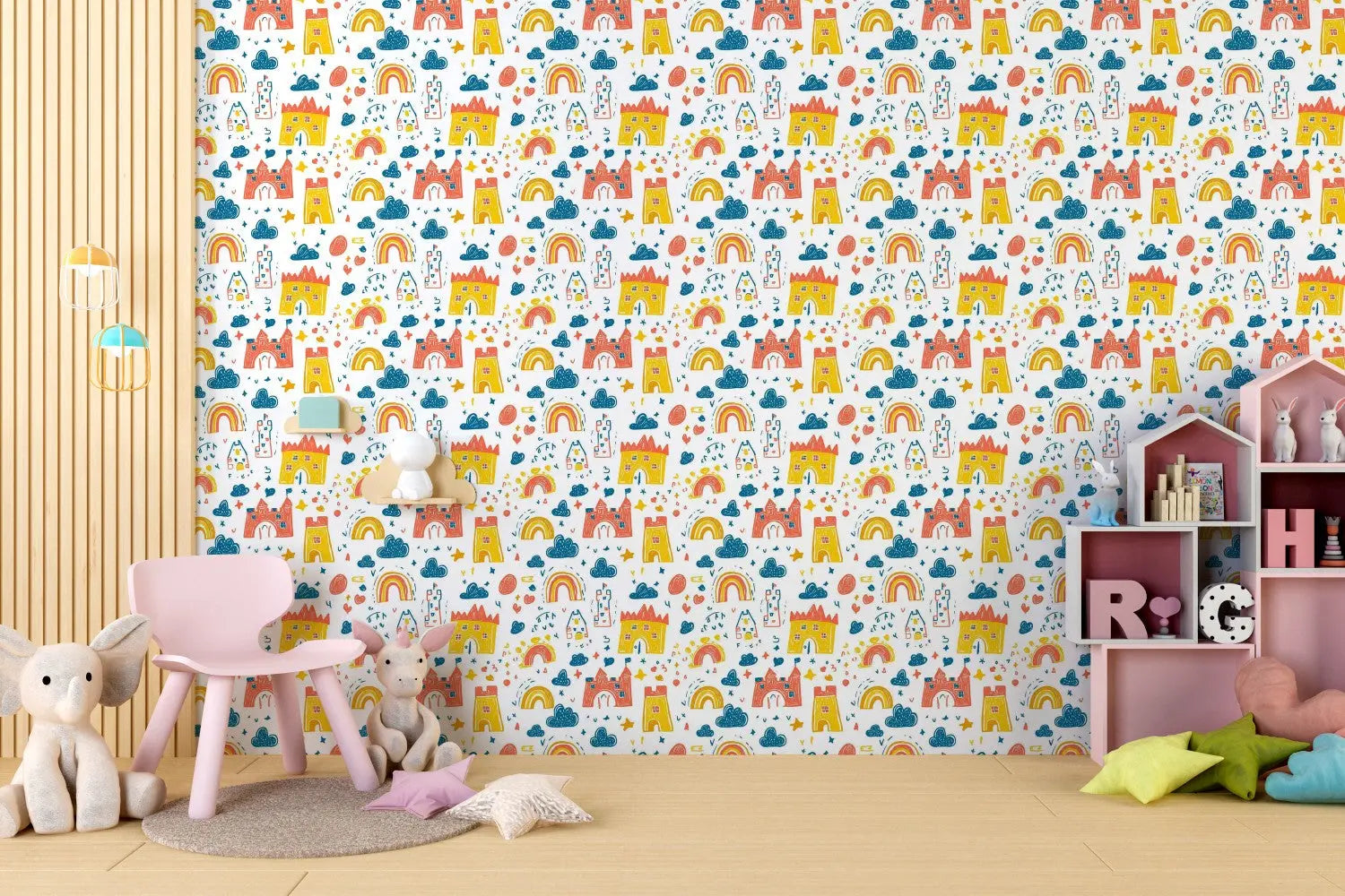 Childhood Castle Dreamscape WallCreatives