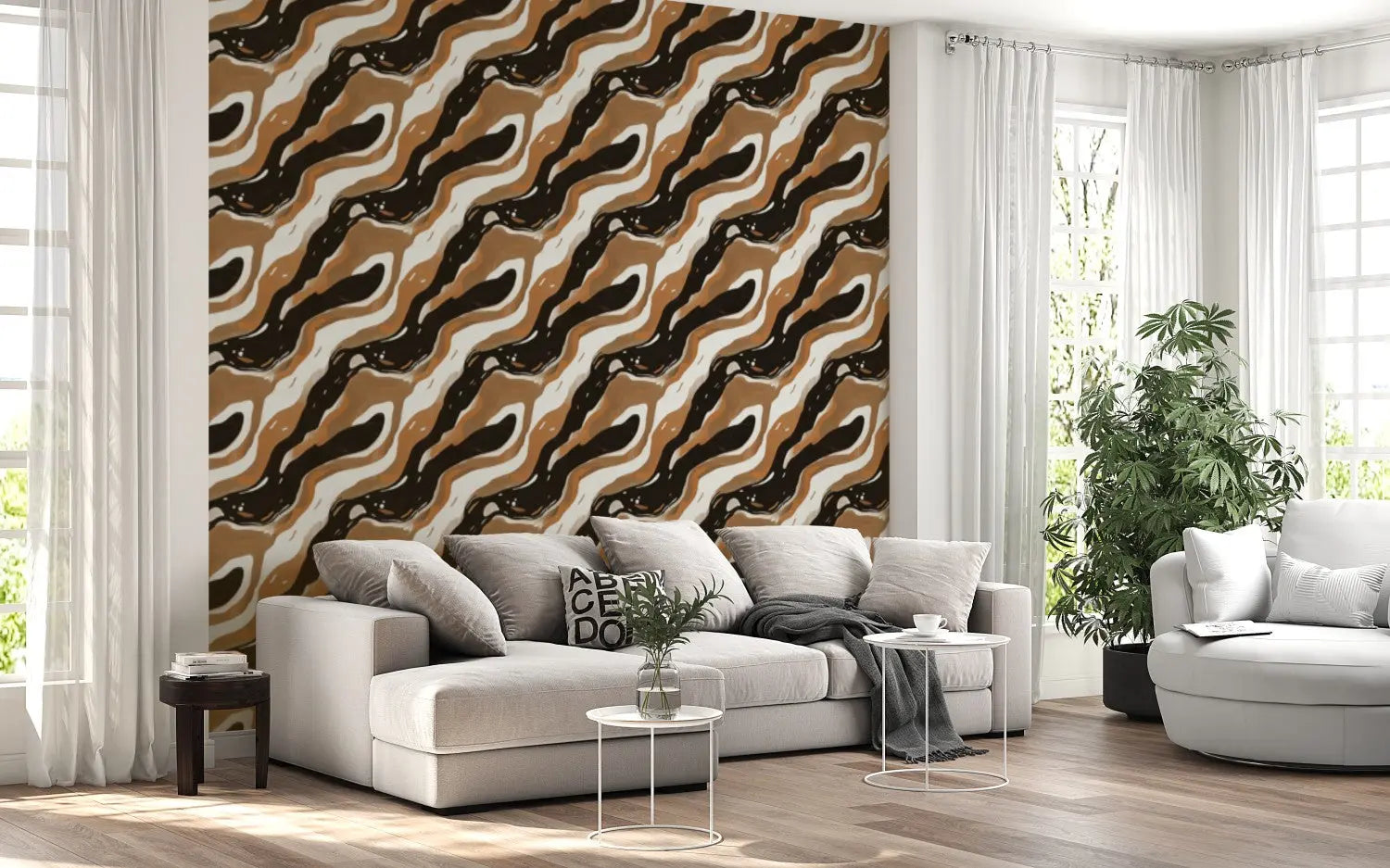 Terra Currents Wall Mural WallCreatives