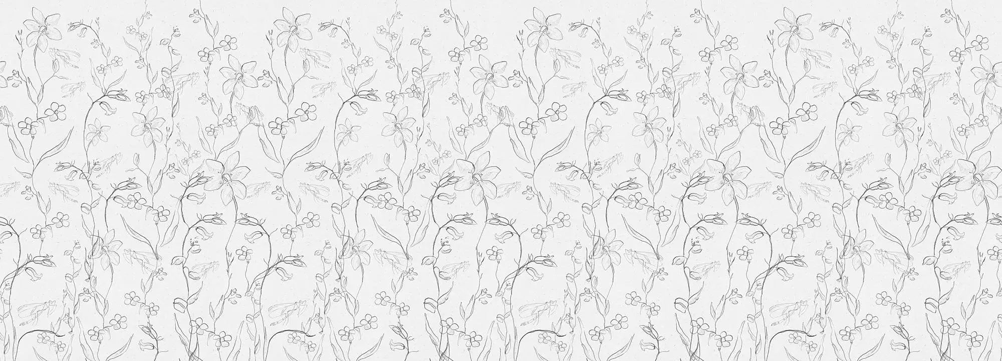 Fine Intaglio White Paper Wallpaper Vladila
