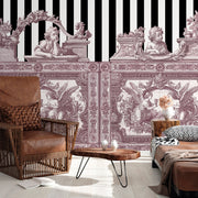 Tapet Opulent Friezes rose WallCreatives