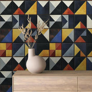 Atelier Geo Block Collage - WallCreatives