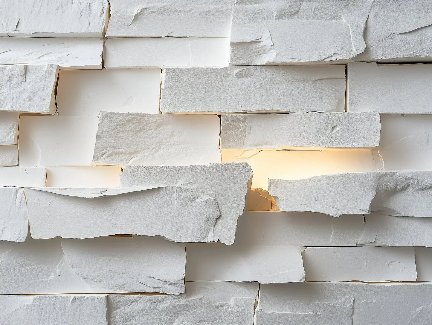 luminous canyon stone wall - wallcreatives