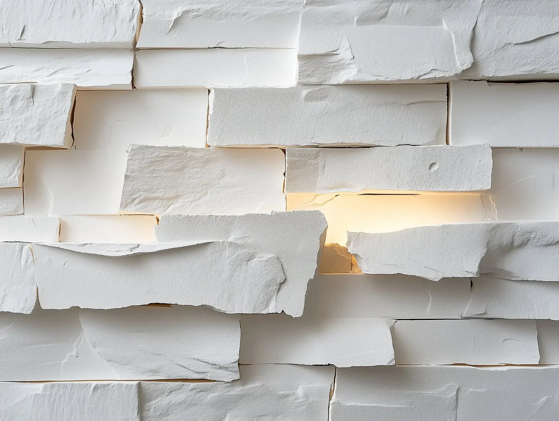 Luminous Canyon Stone Wall - WallCreatives