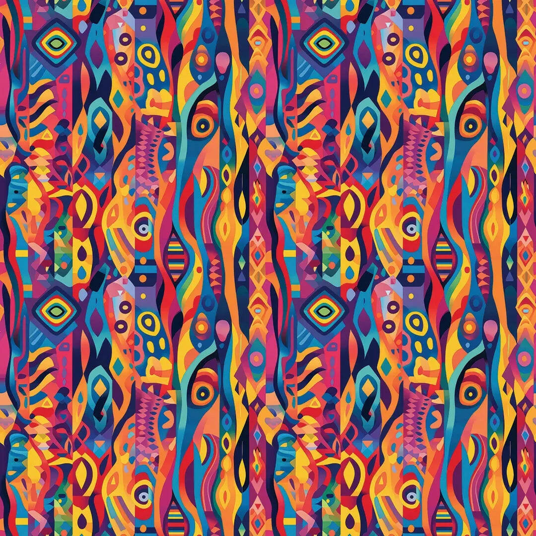 Vibrant Festival Rhapsody - WallCreatives