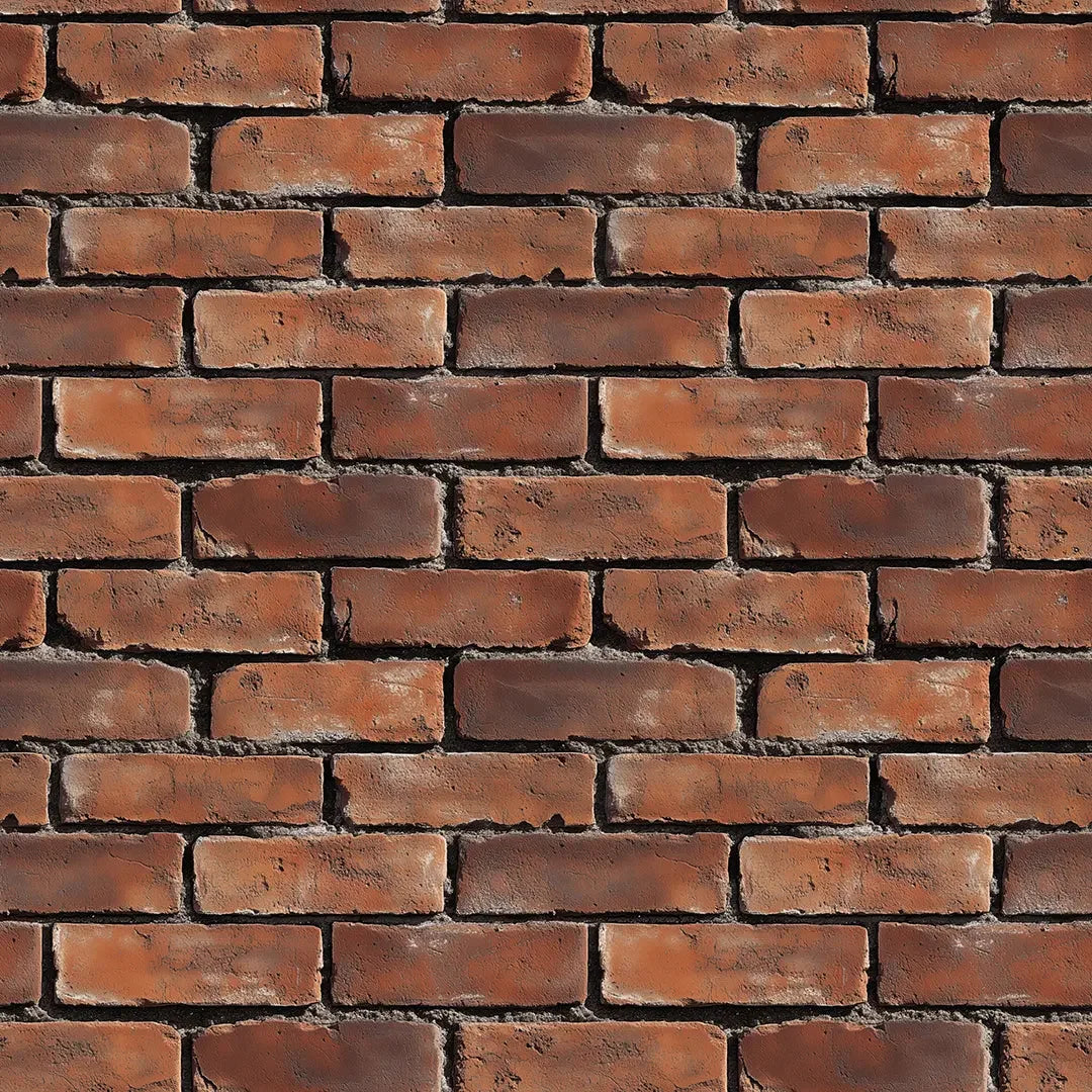 Classic Red Brick Heritage Wall - WallCreatives