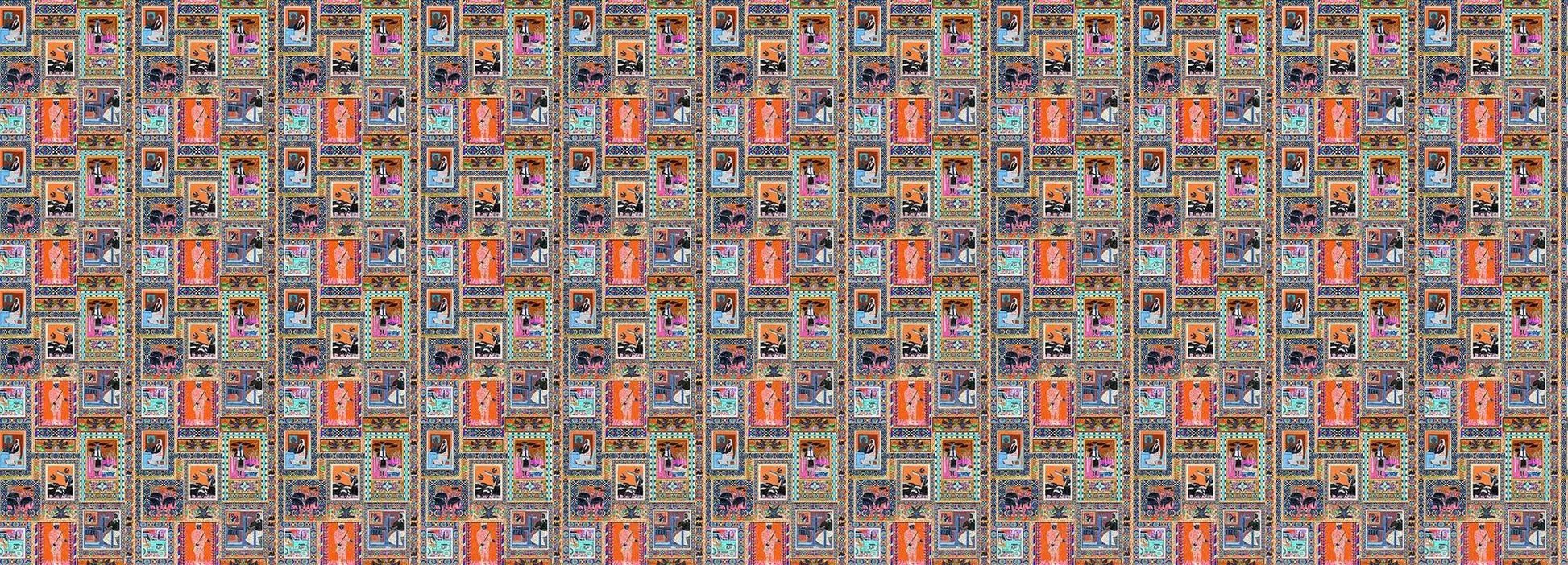 Ornament (rasturnat) Wallpaper Vladila