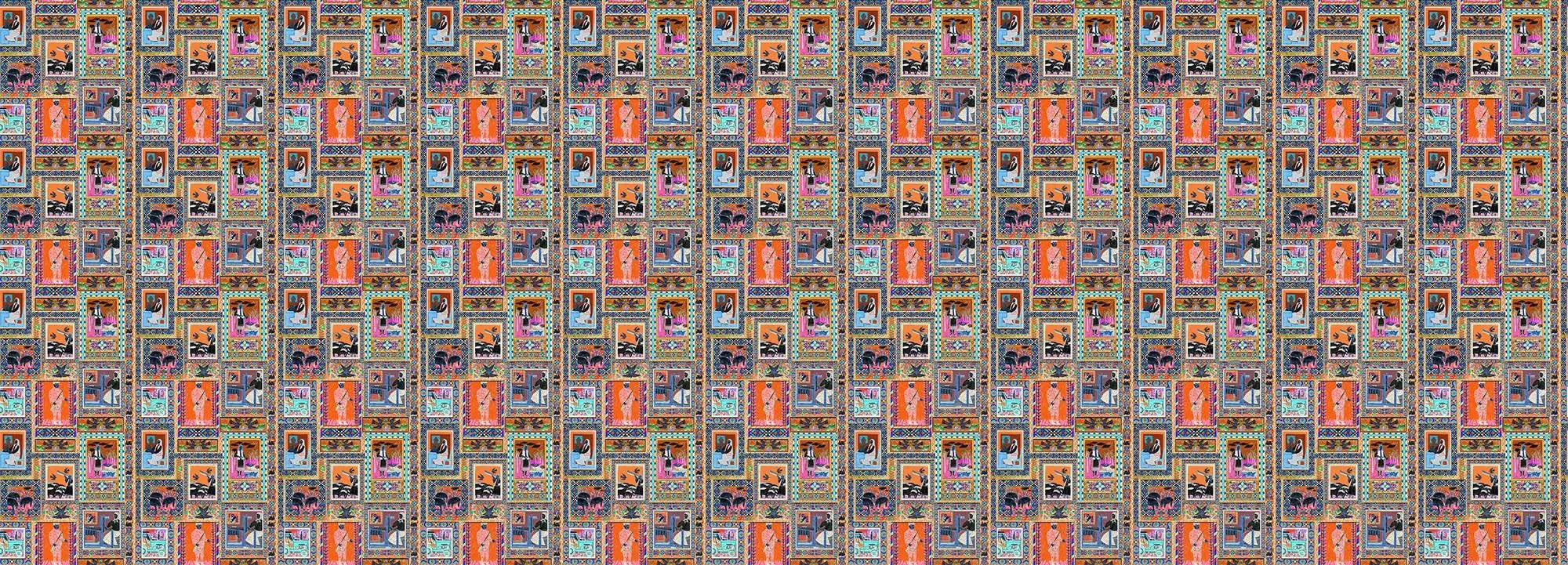 Ornament (rasturnat) Wallpaper Vladila