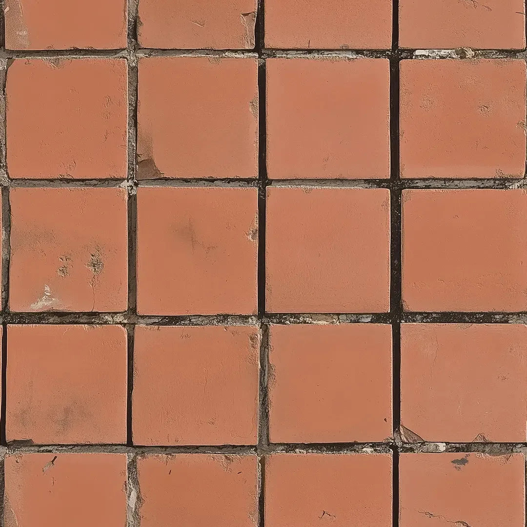Tuscan Terracotta Tile Grid - WallCreatives