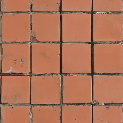 Tuscan Terracotta Tile Grid - WallCreatives