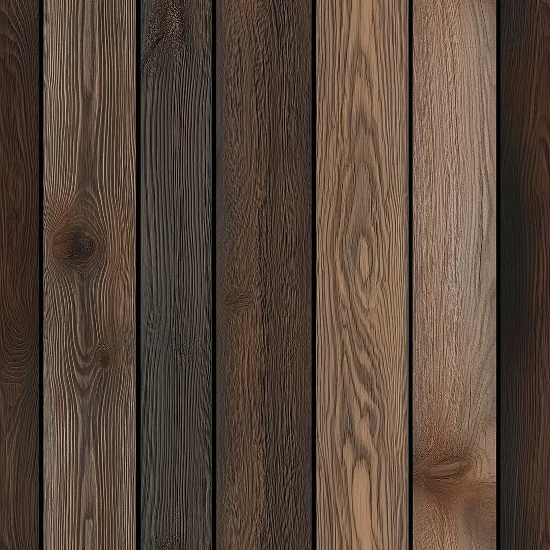 rich timber vertical planks - wallcreatives