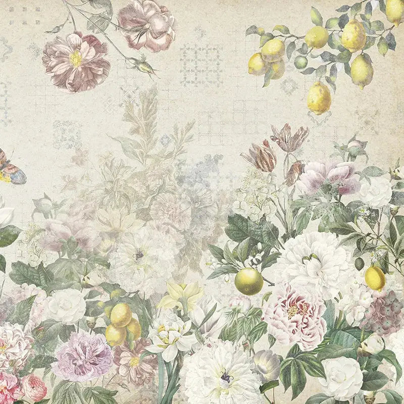 Flutter Of Wings Cream Wallpaper Vladila