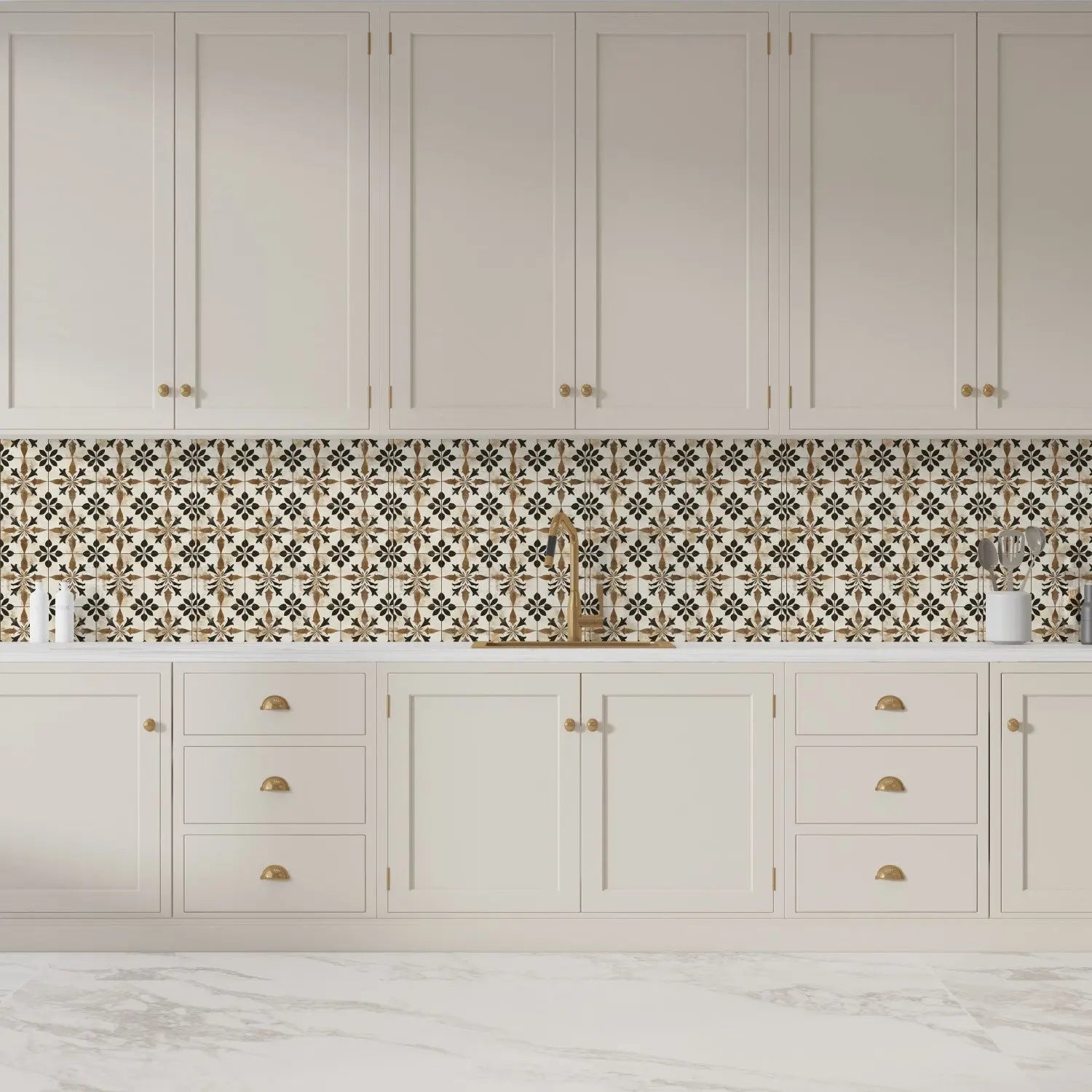 Antique Cordoba Star Tile WallCreatives