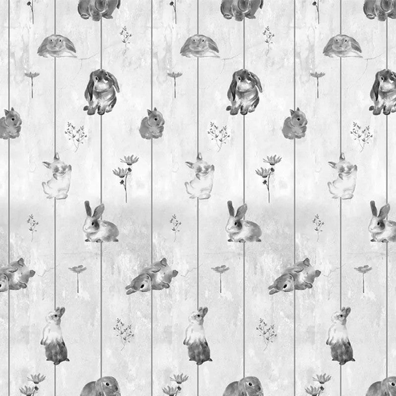 Gray bunnies Wallpaper Vladila