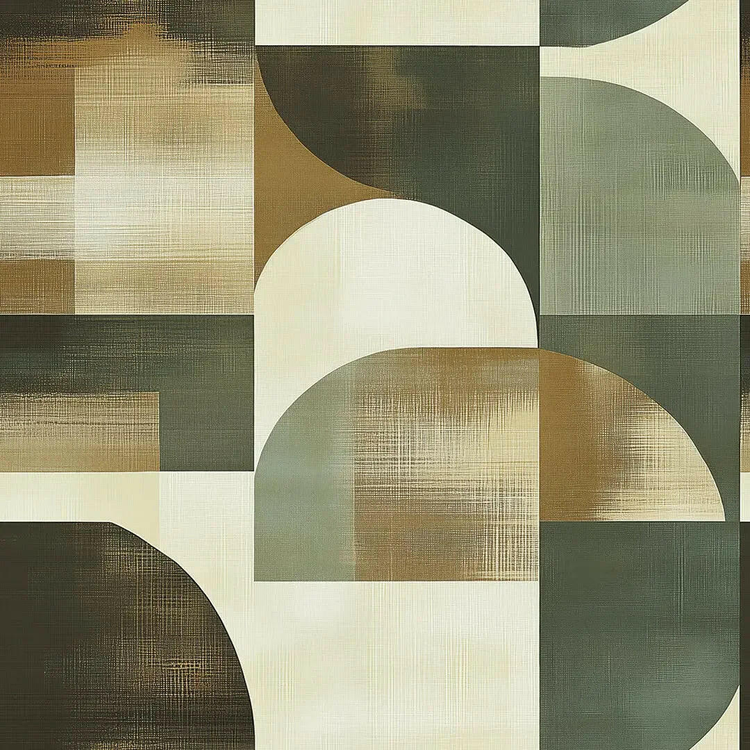 Terra Forma Geometric Wallpaper - WallCreatives