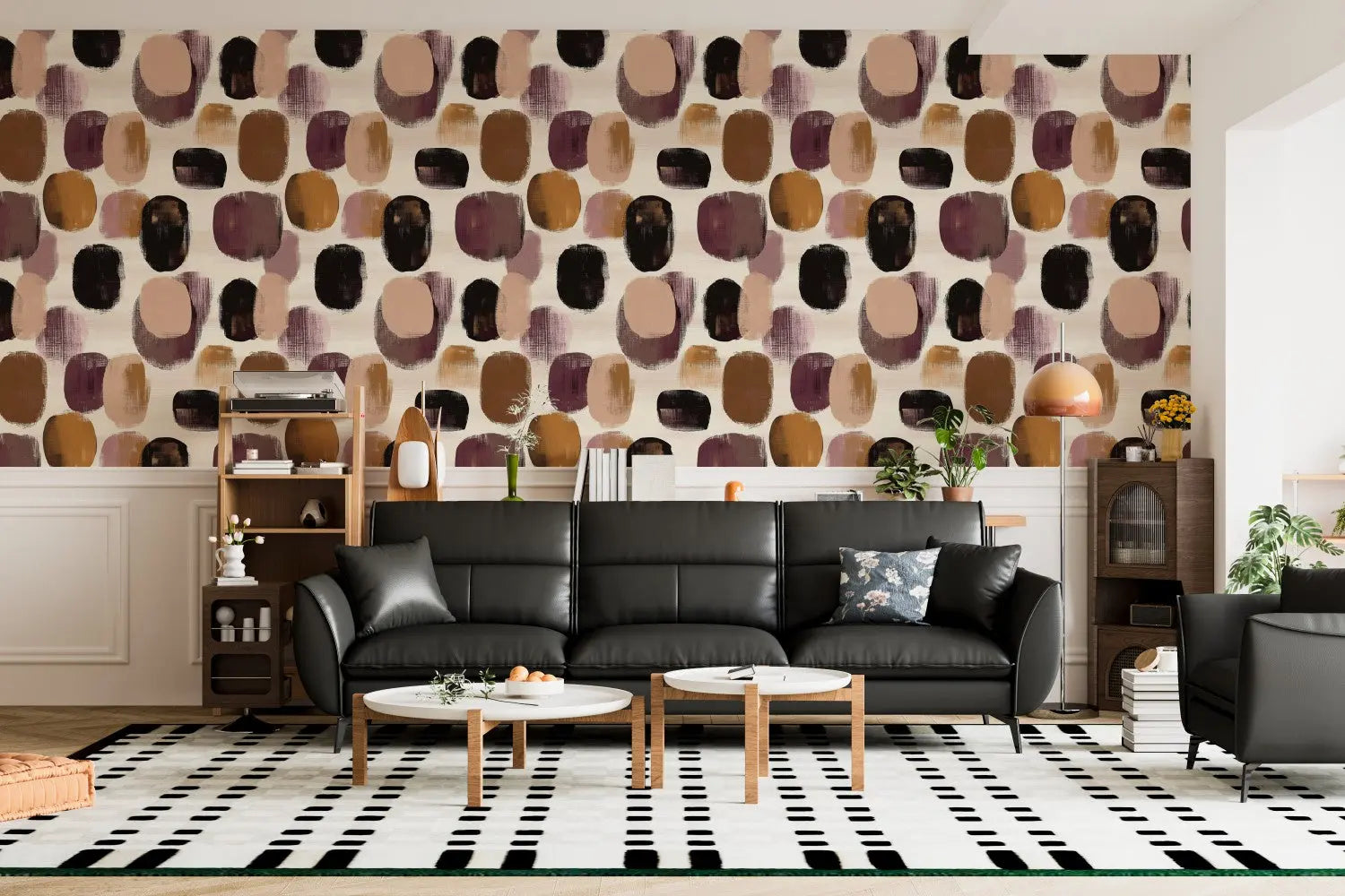 Terra Forma Abstract Mural WallCreatives