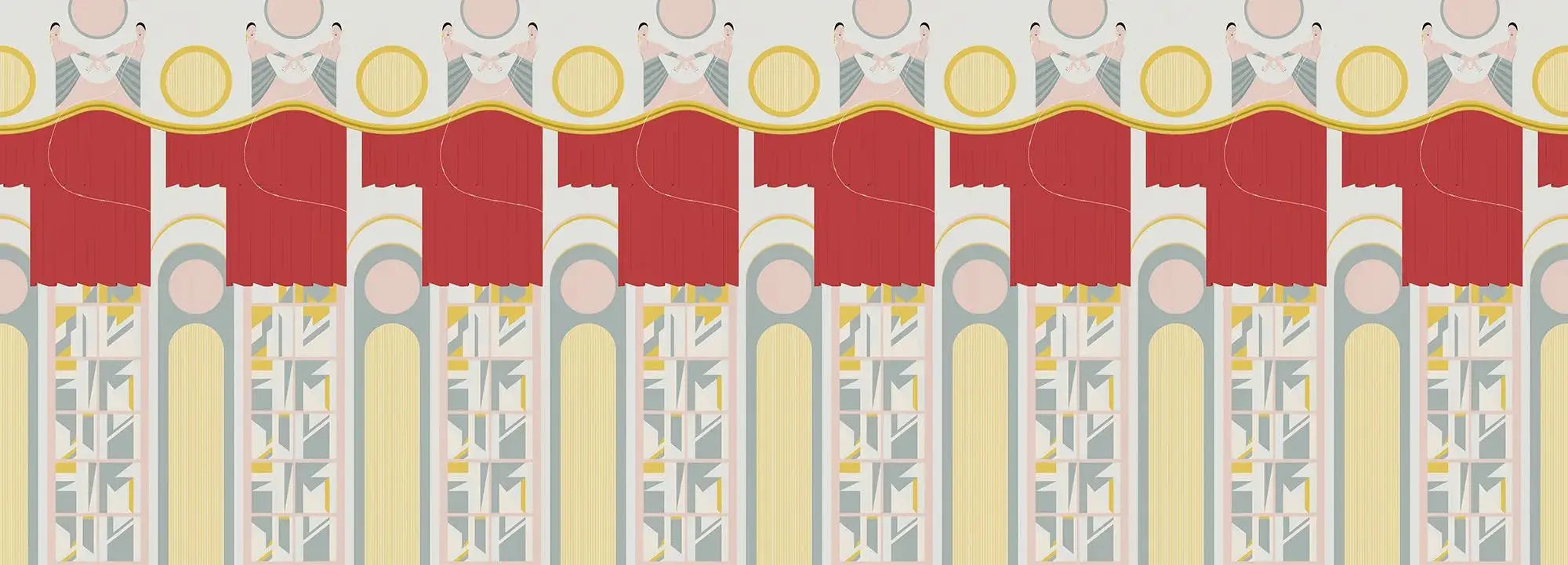 Academy Theatre Pink Wallpaper Vladila