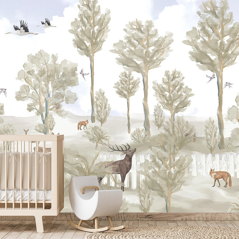 Fawn forest Wallpaper Vladila