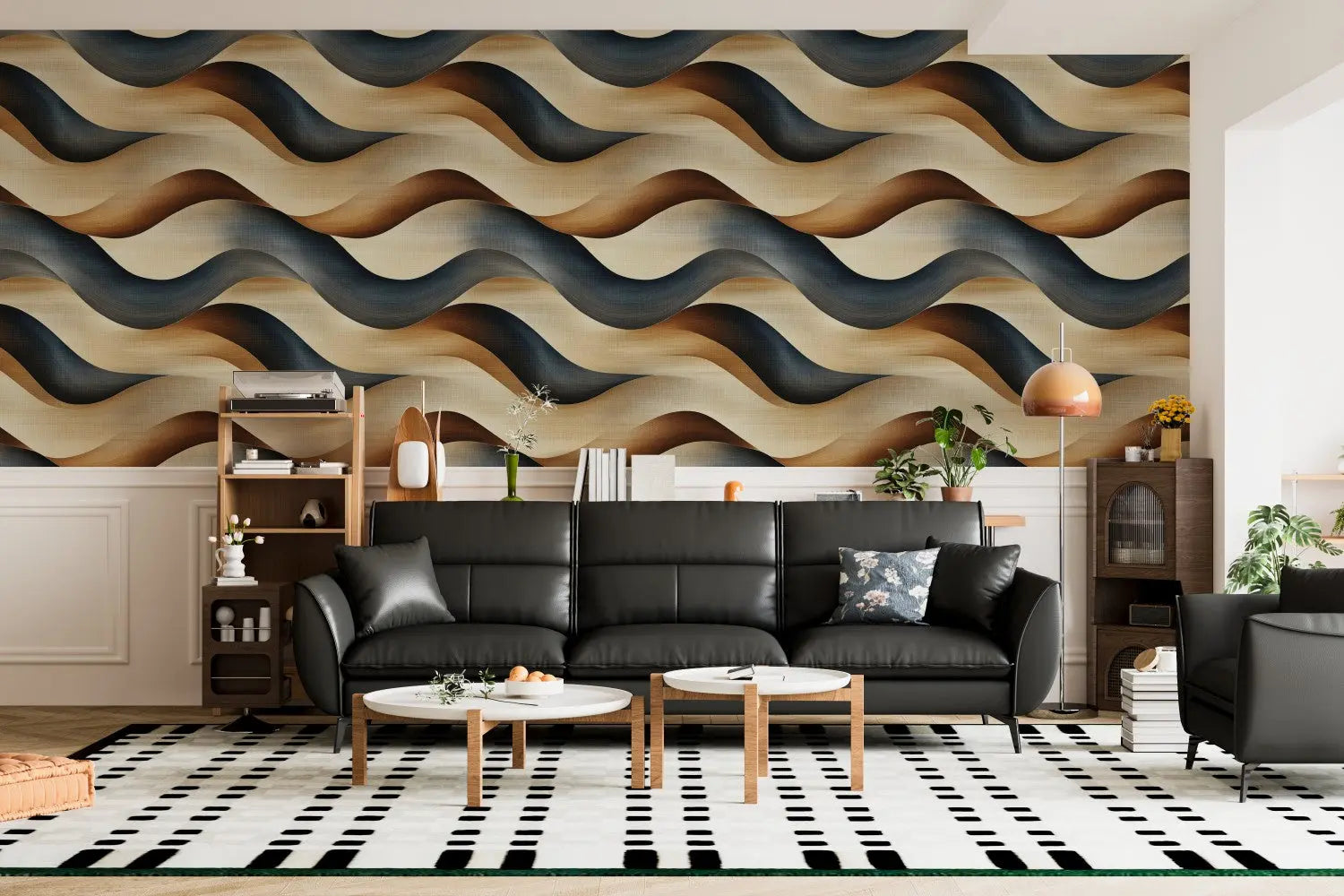 Terra Flow Waves WallCreatives