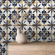 Azure Coast Antiqued Tile - WallCreatives