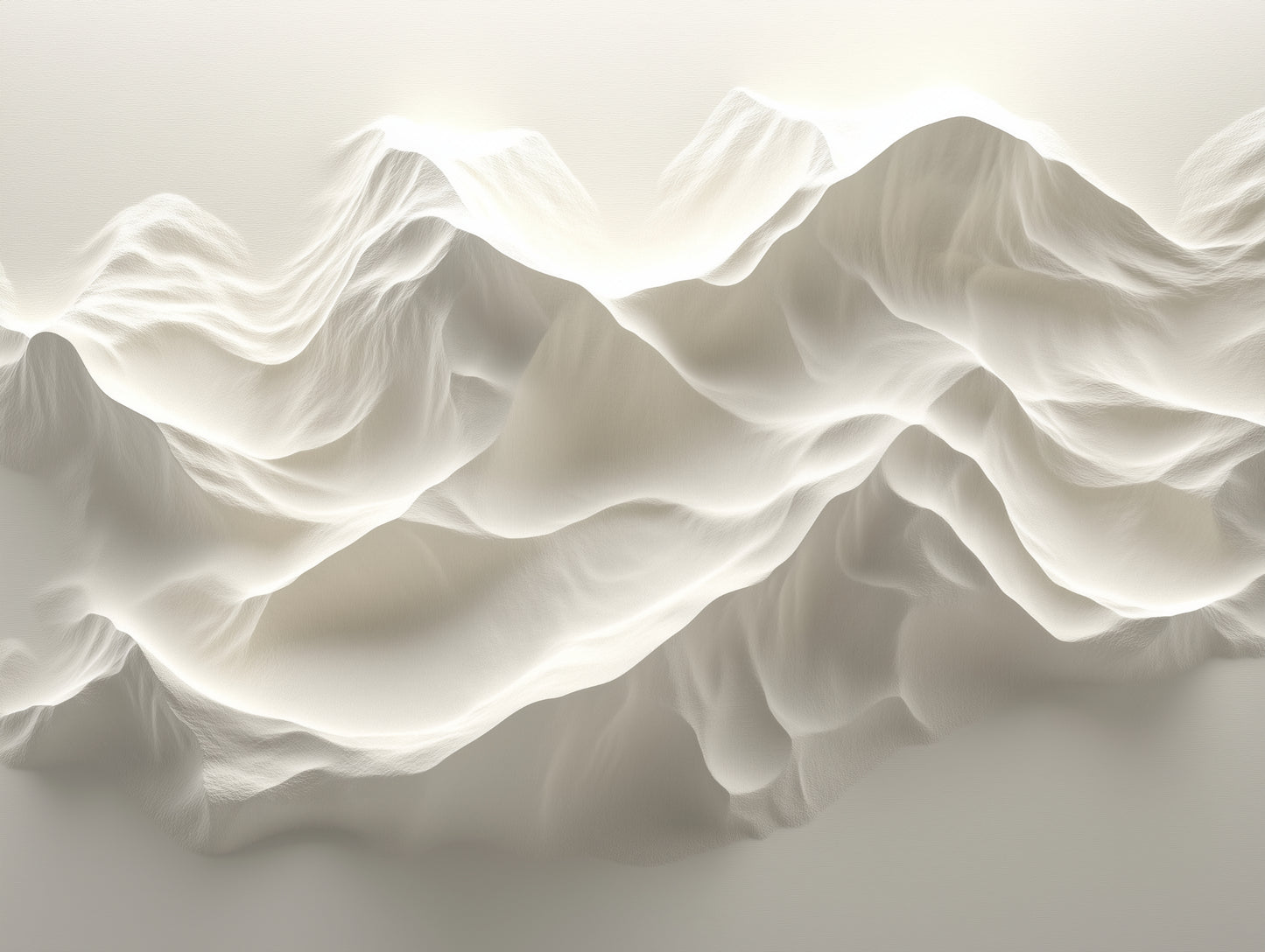 luminous dune landscape