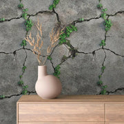 Resilience in Cracked Stone - WallCreatives