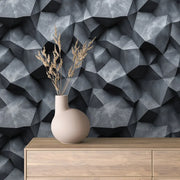 Shadowform Geometric Mural - WallCreatives
