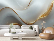 Whispers of Gilded Silk - WallCreatives