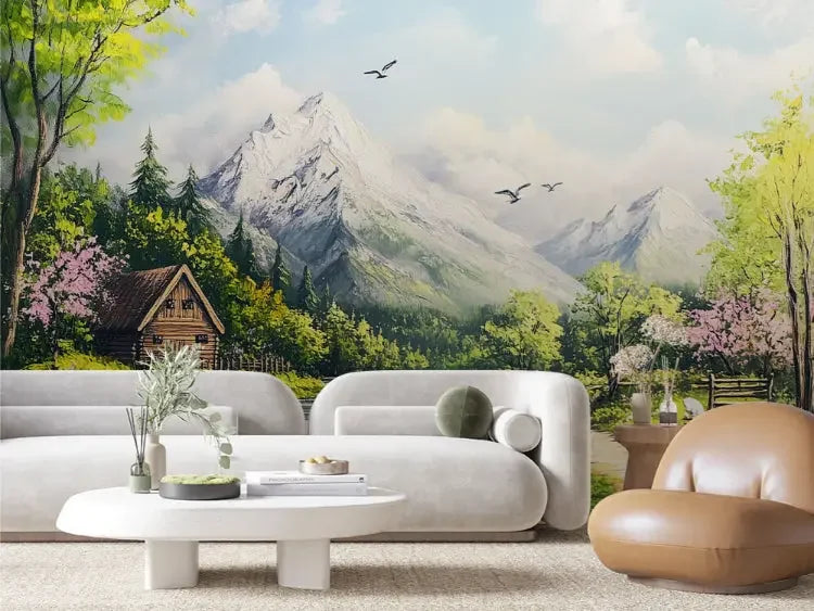 whispering river mountain haven - wallcreatives