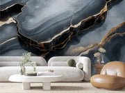 Midnight Kintsugi Fracture - WallCreatives