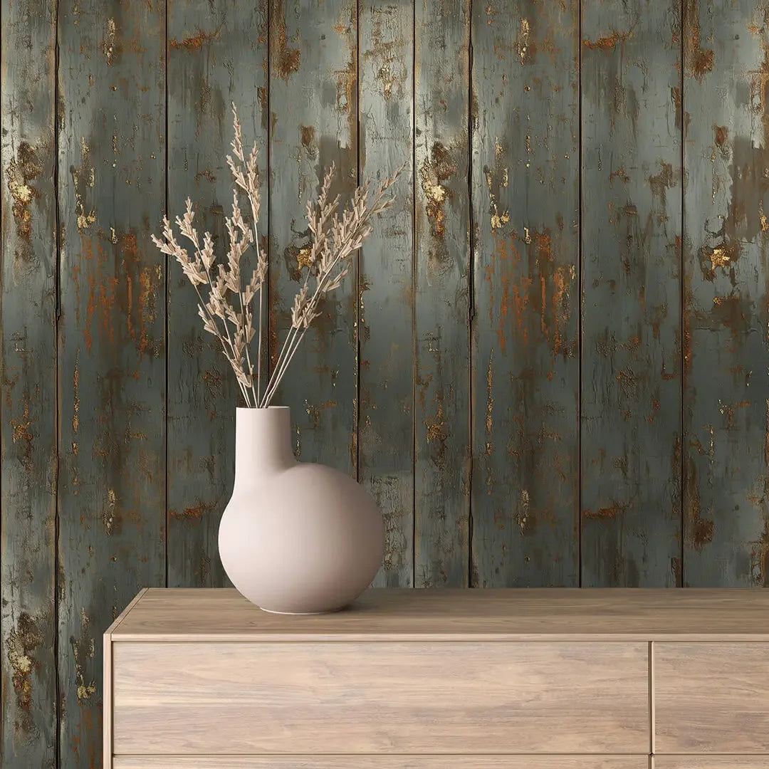 Forgotten Foundry Weathered Steel - WallCreatives