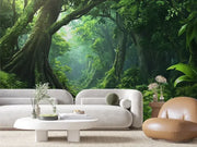 Verdant Sanctuary's Hidden Path - WallCreatives