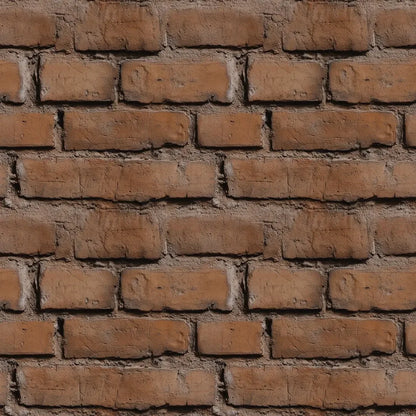 Rustic Urban Brickwork Facade - WallCreatives