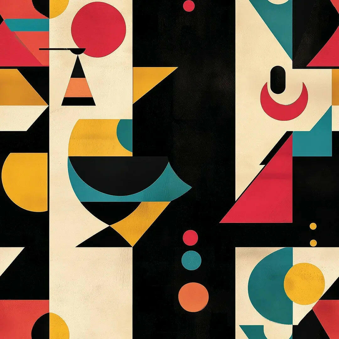 Color Block Cadence - WallCreatives