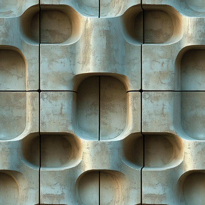 Carved Stone Echo Wall - WallCreatives