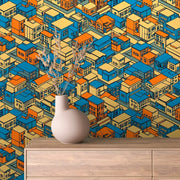 Playful Metropolis Grid View - WallCreatives