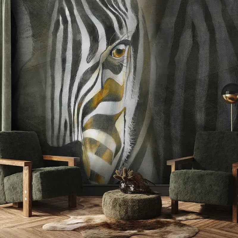 Zebra Interrupted Wallpaper Vladila