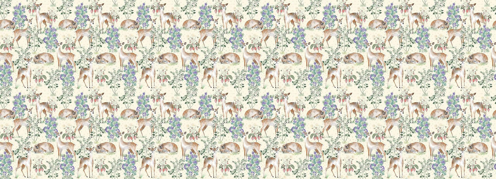 Anca's Fawn In Yellow Wallpaper Vladila