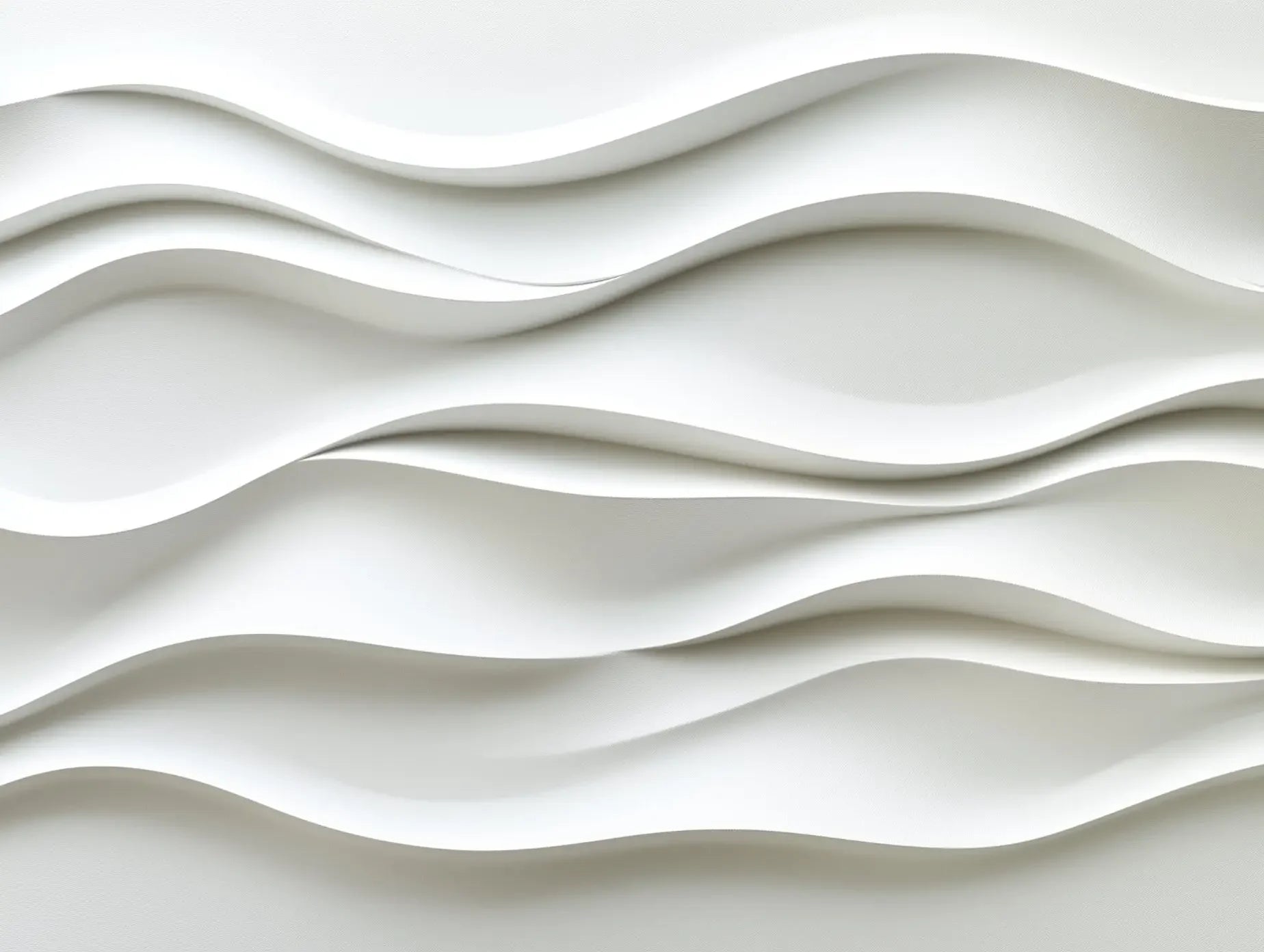 Serene Sculpted Waves - WallCreatives