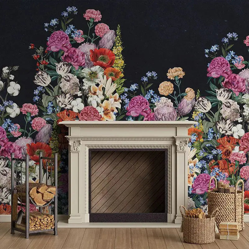 Spring Mural (Dark) Wallpaper Vladila