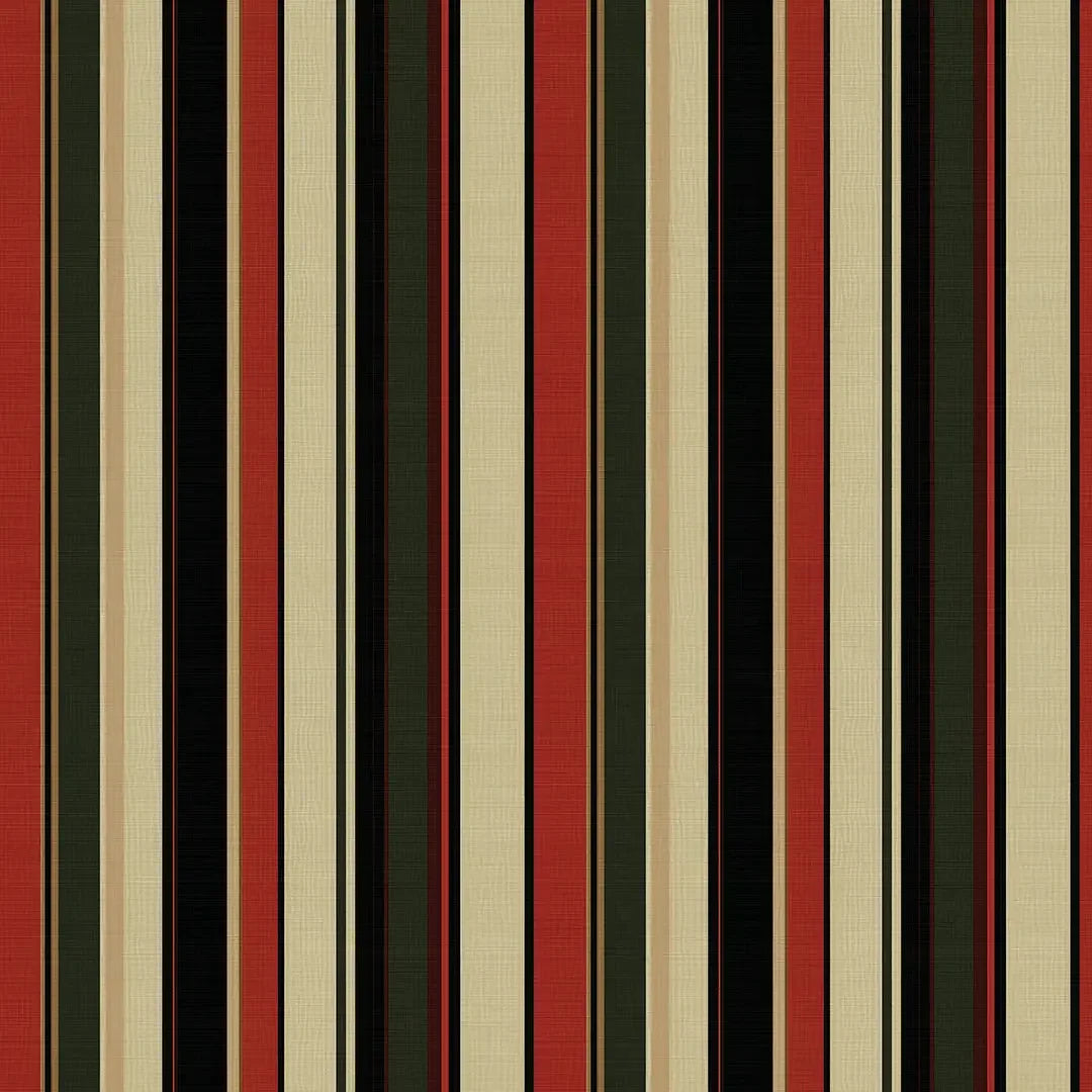 Kensington Club Stripe Wallpaper - WallCreatives