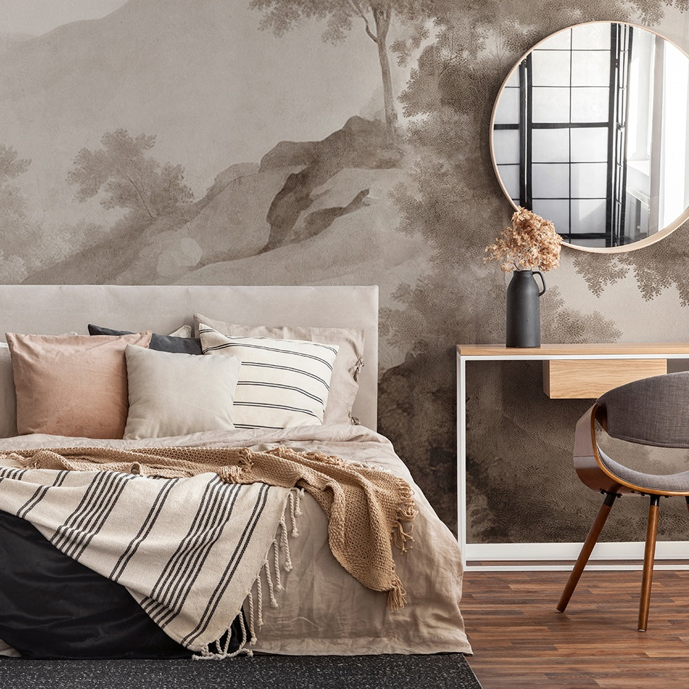 Tapet Ethereal Veil cream WallCreatives
