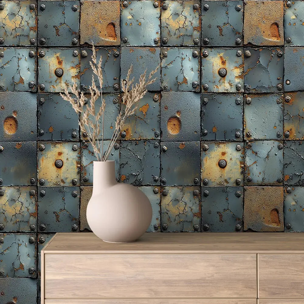 Urban Forge Riveted Panels - WallCreatives