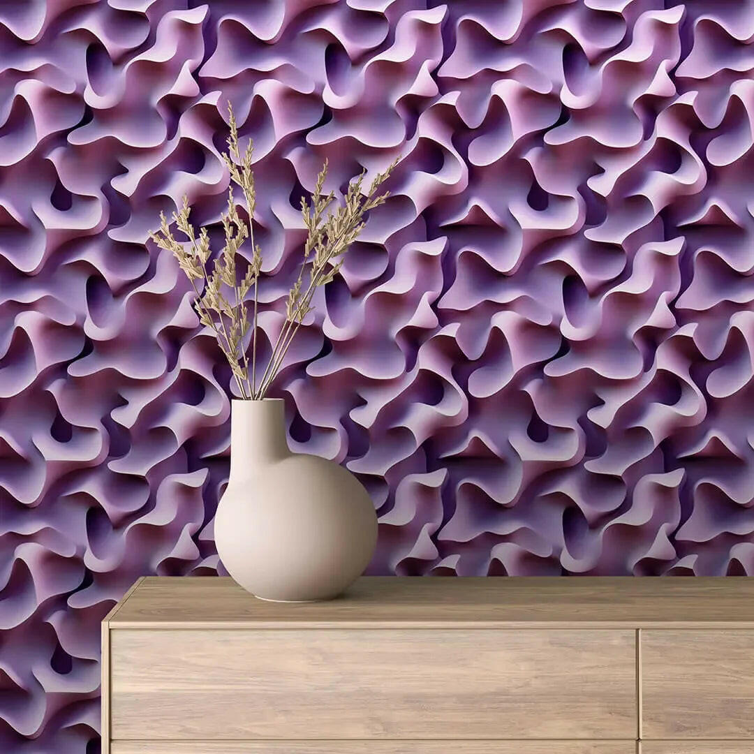 whispering lilac dunes - wallcreatives