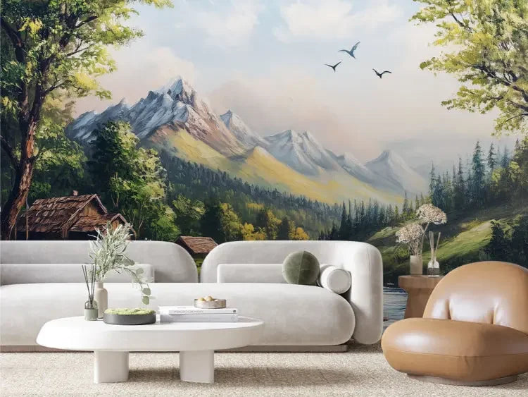 whispering river mountain retreat - wallcreatives