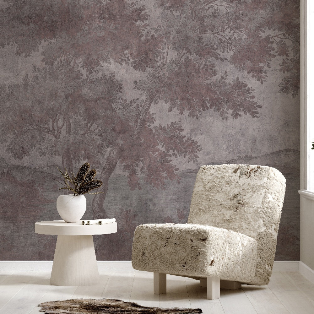 Tapet Sunburnt Realm rose WallCreatives