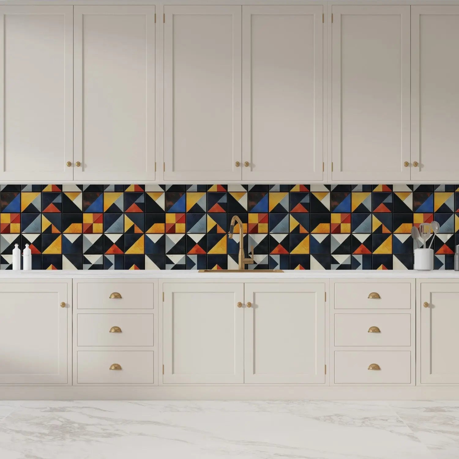 Atelier Geo Block Collage WallCreatives