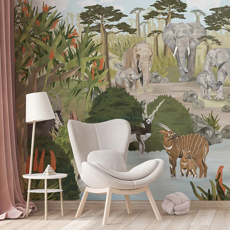 Wonderful Wilds in Color Wallpaper Vladila